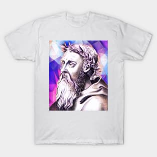 Heraclitus Pink Portrait | Heraclitus Artwork 7 T-Shirt